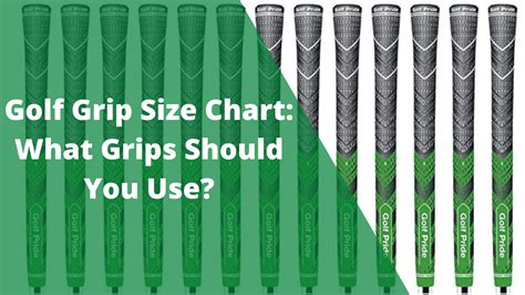 golf grip size chart printable.